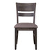 Liberty Furniture Anglewood Slat Back Upholstered Side Chair in Dark Umber Brown (Set of 2) image