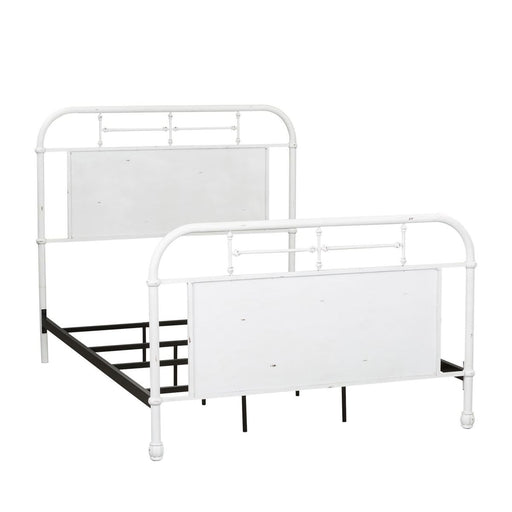 Liberty Furniture Vintage Series Twin Metal Bed in Antique White image