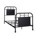 Liberty Furniture Vintage Series Full Metal Bed in Black image