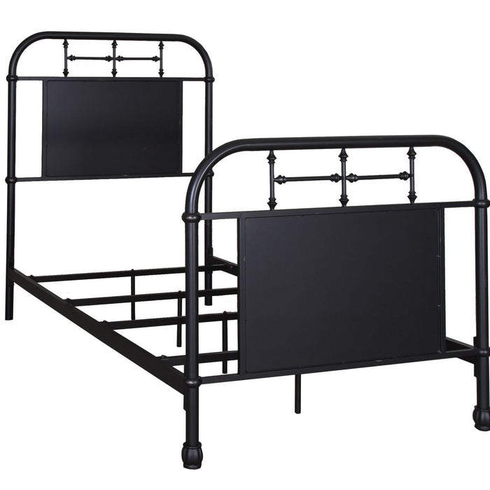 Liberty Furniture Vintage Series Twin Metal Bed in Black