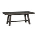 Liberty Furniture Modern Farmhouse Trestle Dining Table in Dusty Charcoal 406-P4860 image