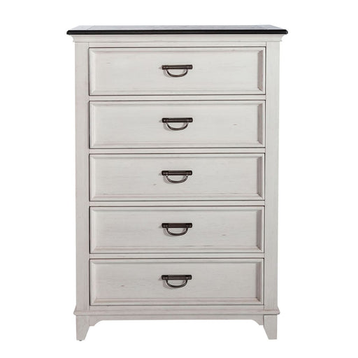 Liberty Furniture Allyson Park 5 Drawer Chest in White image
