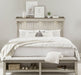 Liberty Furniture Ivy Hollow Queen Mantle Storage Bed in Weathered Linen image