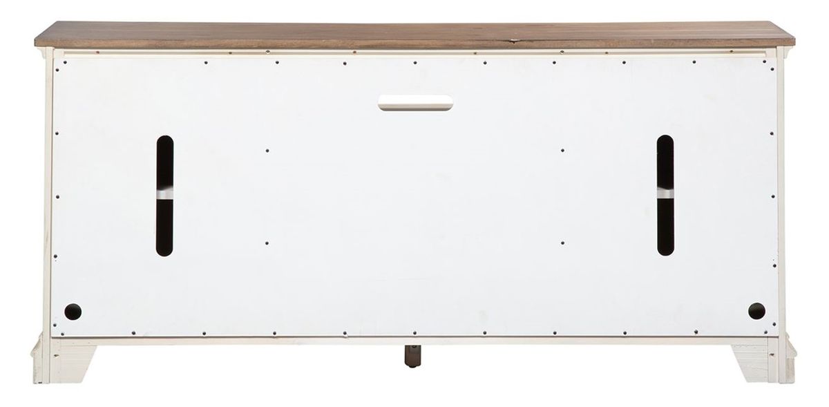 Liberty Morgan Creek 66" TV Console in Antique White