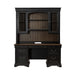 Liberty Furniture Meritage Credenza & Hutch in Aged Charcoal w/ Rub Thru/Caramel image
