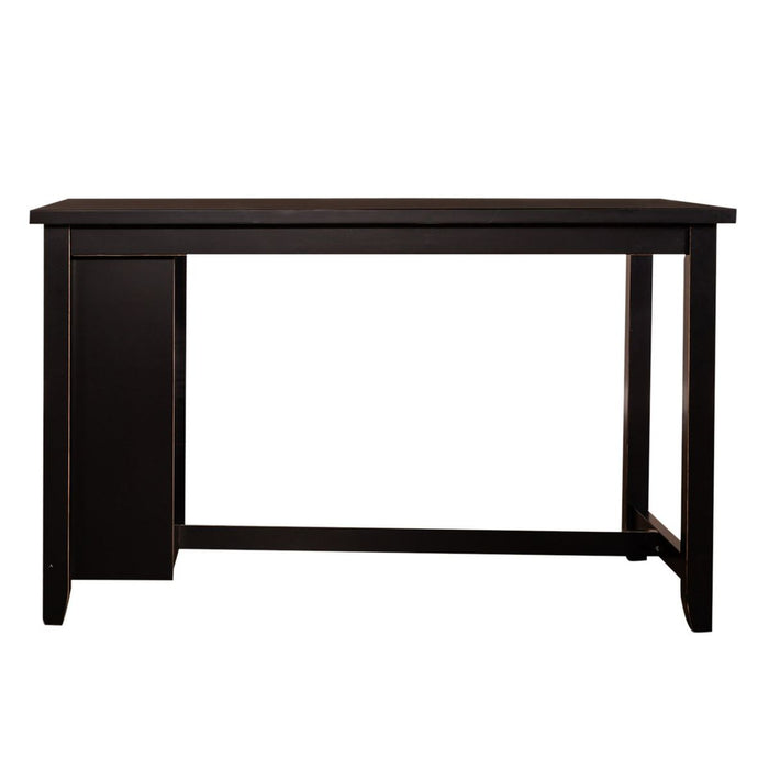 Liberty Furniture Brook Creek 5 Piece Counter Set in Black