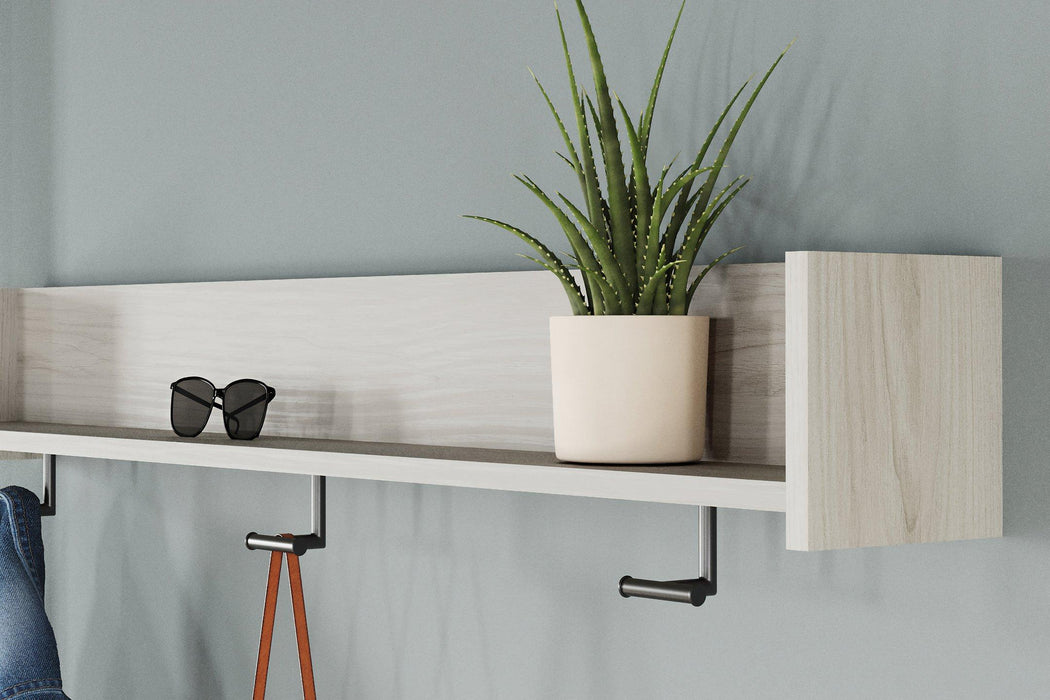 Socalle Bench with Coat Rack