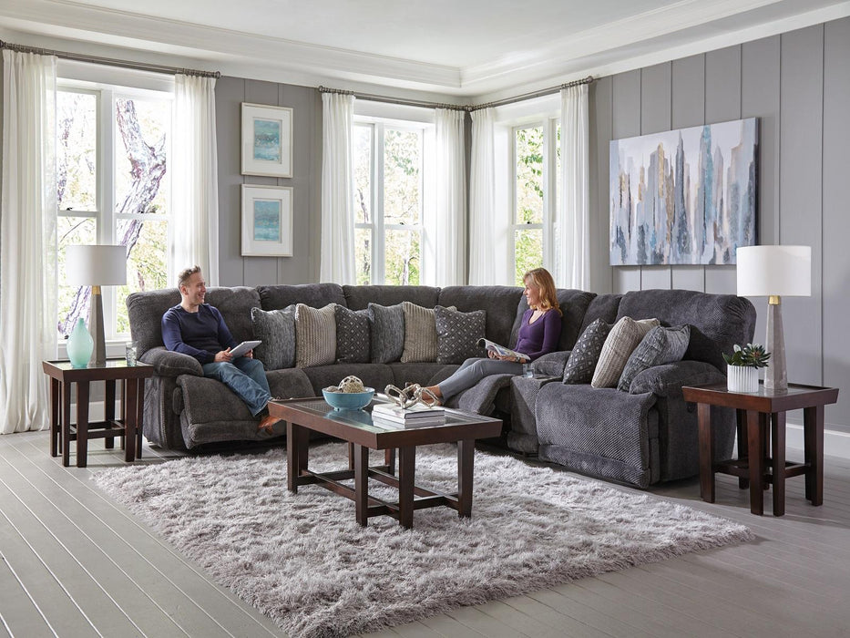 Catnapper Furniture Burbank Lay Flat Right Side Facing Recliner