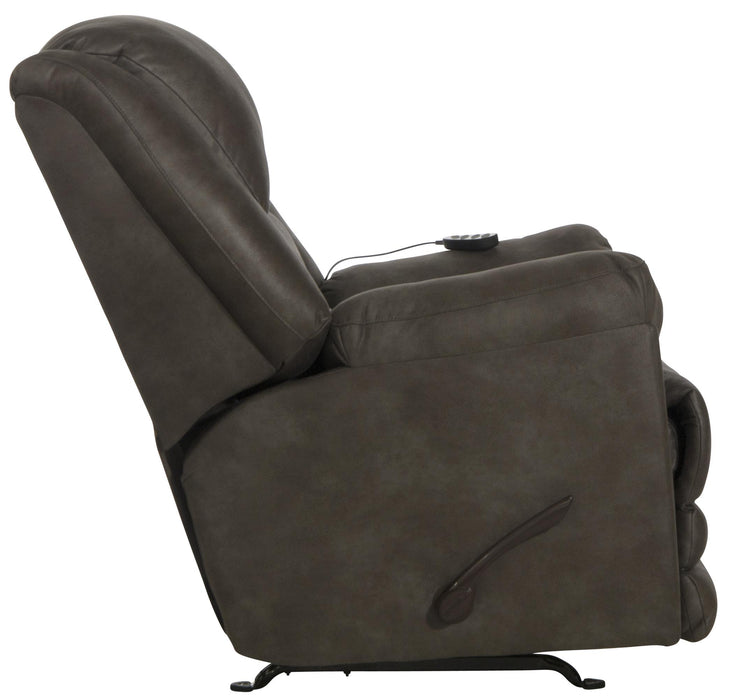 Hayden Extra Extension Rocker Recliner with Heat and Massage