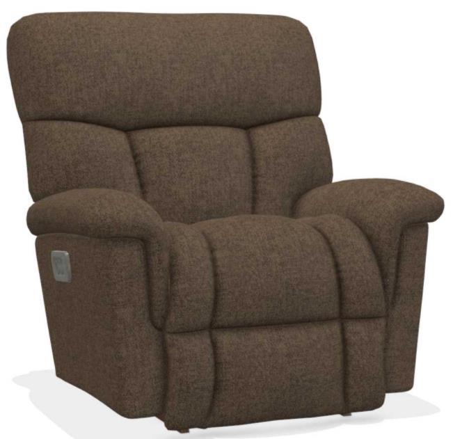 La-Z-Boy Mateo Walnut Power Rocking Recliner with Headrest image