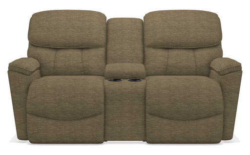 La-Z-Boy Kipling Moss Power Reclining Loveseat With Headrest and Console image