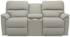 La-Z-Boy Brooks Driftwood Power Reclining Loveseat with Headrest and Console image