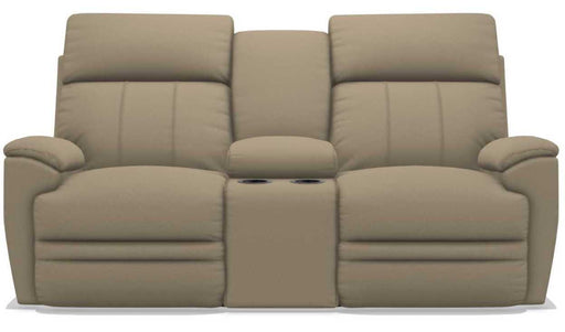 La-Z-Boy Talladega Wicker Power Reclining Loveseat with Console image