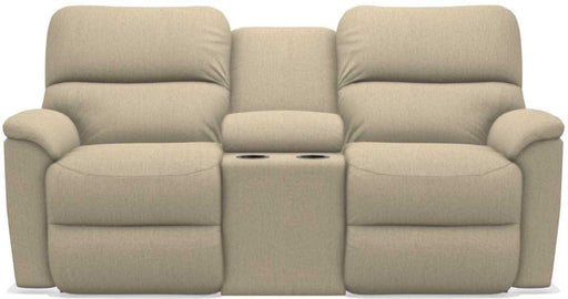 La-Z-Boy Brooks Toast Reclining Loveseat With Console image