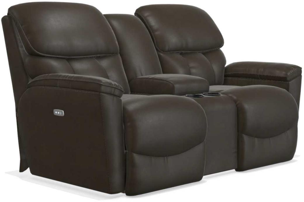 La-Z-Boy Kipling Kalamata La-Z-Time Power Reclining Loveseat With Console image