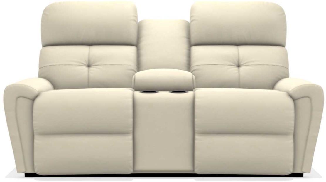 La-Z-Boy Douglas Ice La-Z-Time Power-Reclineï¿½ Reclining Loveseat With Power Headrest and Console