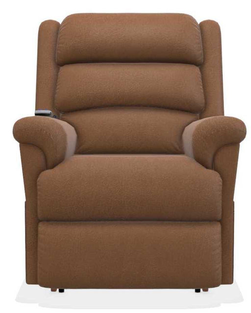 La-Z-Boy Astor Platinum Silt Power Lift Recliner with Headrest and Lumbar image