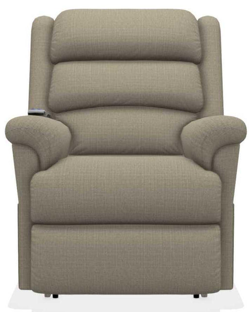 La-Z-Boy Astor Platinum Bark Power Lift Recliner with Headrest and Lumbar image