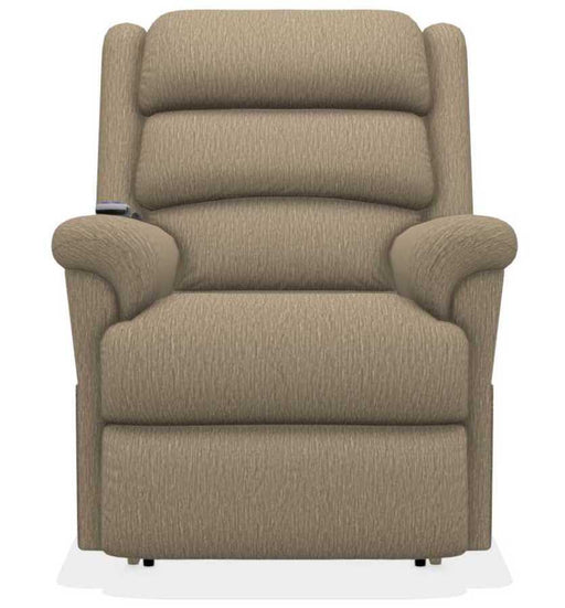 La-Z-Boy Astor Platinum Driftwood Power Lift Recliner with Headrest and Lumbar image