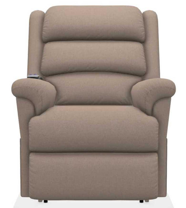 La-Z-Boy Astor Platinum Cashmere Power Lift Recliner with Massage and Heat image