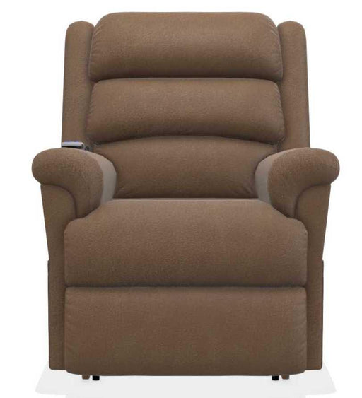 La-Z-Boy Astor Platinum Chocolate Power Lift Recliner with Massage and Heat image