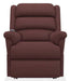 La-Z-Boy Astor Platinum Burgundy Power Lift Recliner with Massage and Heat image