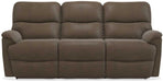 La-Z-Boy Trouper La-Z-Time Mink Reclining Sofa image