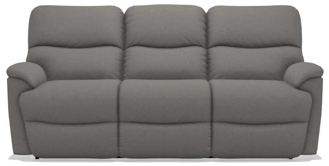 La-Z-Boy Trouper Flannel Power Reclining Sofa w/ Headrest image