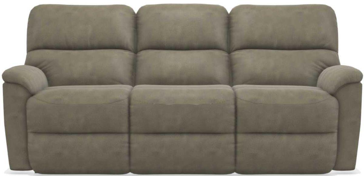 La-Z-Boy Brooks Charcoal Power Reclining Sofa with Headrest