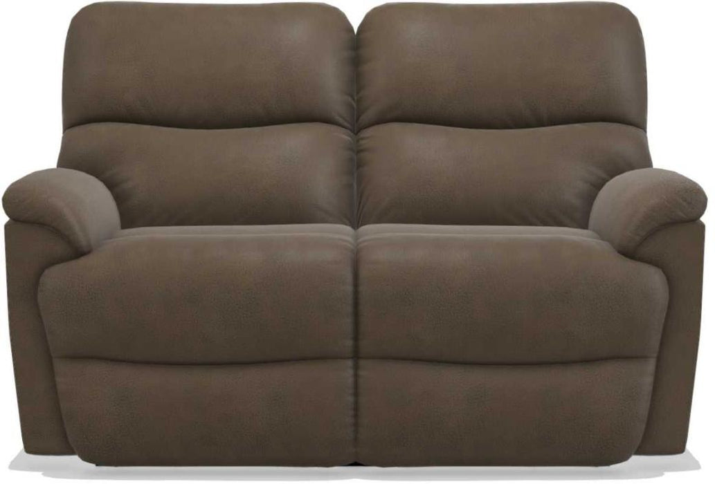 La-Z-Boy Trouper PowerRecline La-Z-Time Mink Reclining Loveseat image