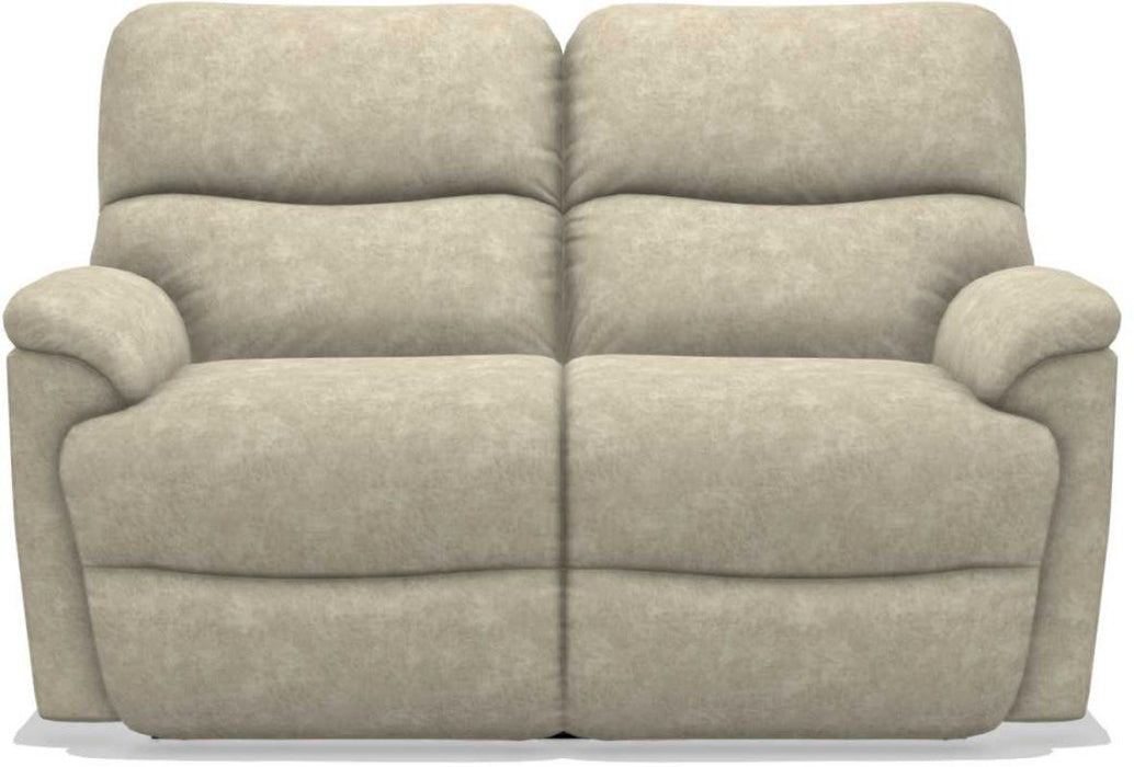 La-Z-Boy Trouper PowerRecline La-Z-Time Stucco Reclining Loveseat image