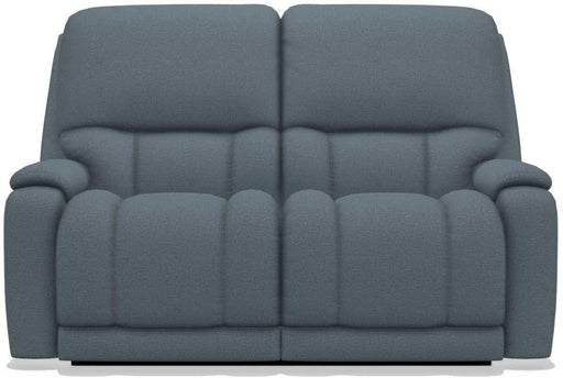 La-Z-Boy Greyson Denim Reclining Loveseat with Headrest image