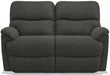 La-Z-Boy Trouper PowerRecline La-Z-Time Ink Reclining Loveseat w/Power Headrest image