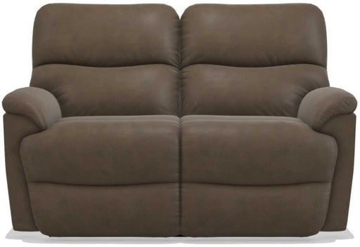 La-Z-Boy Trouper PowerRecline La-Z-Time Mink Reclining Loveseat w/Power Headrest image