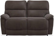 La-Z-Boy Brooks Godiva Power Reclining Loveseat With Headrest image