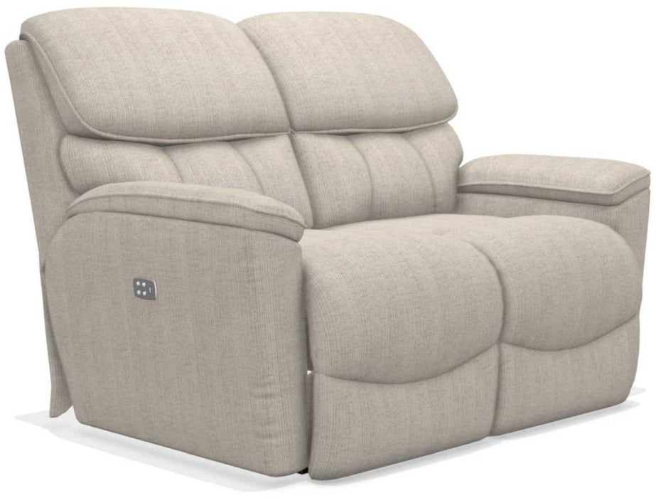 La-Z-Boy Kipling Buff La-Z-Time Power-Reclineï¿½ Full Reclining Loveseat with Power Headrest