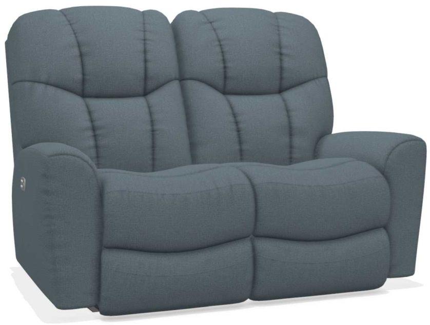 La-Z-Boy Rori Denim Power Reclining Loveseat w/ Headrest & Console