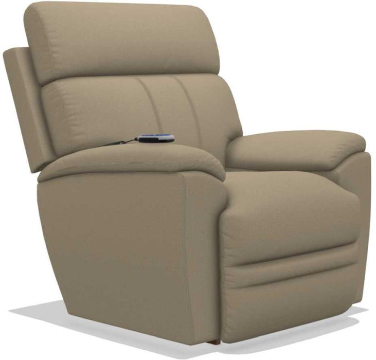 La-Z-Boy Talladega Wicker 2-Motor Massage & Heat Power-Recline-Xr Reclina-Rocker Recliner image