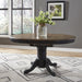 Carolina Crossing Pedestal Table Set- Black image