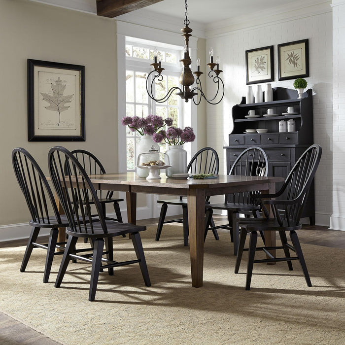 Hearthstone Ridge 7 Piece Rectangular Table Set