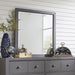 Liberty Furniture Cottage View Mirror in Dark Gray image