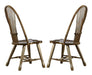 Liberty Furniture Treasures Sheaf Back Side Chair in Rustic Oak Finish (Set of 2) image