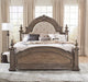 Liberty Furniture Carlisle Court Queen Poster Bed in Chestnut with Dusty Wax image