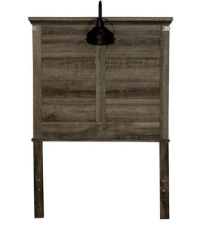 Liberty Furniture Lakeside Haven Twin Panel Bed in Brownstone